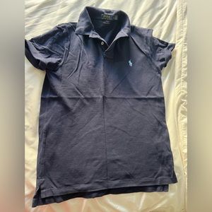 Navy collard polo t shirt
